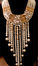Load image into Gallery viewer, Victorian Pearl Necklace
