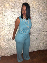 Load image into Gallery viewer, Dreamy Turquoise Jumpsuit
