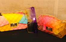 Load image into Gallery viewer, Mini Multicolored Jelly Purse.
